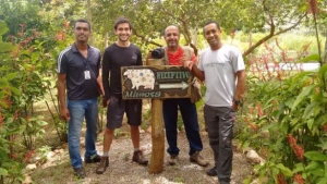 TV da Bahia realiza filmagens na Estância Mimosa Ecoturismo