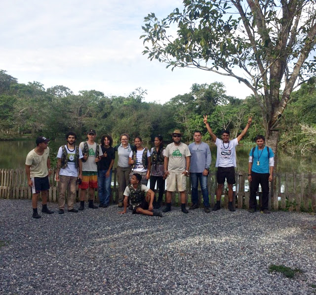 Voluntários do ICMBio visitam a Estância Mimosa