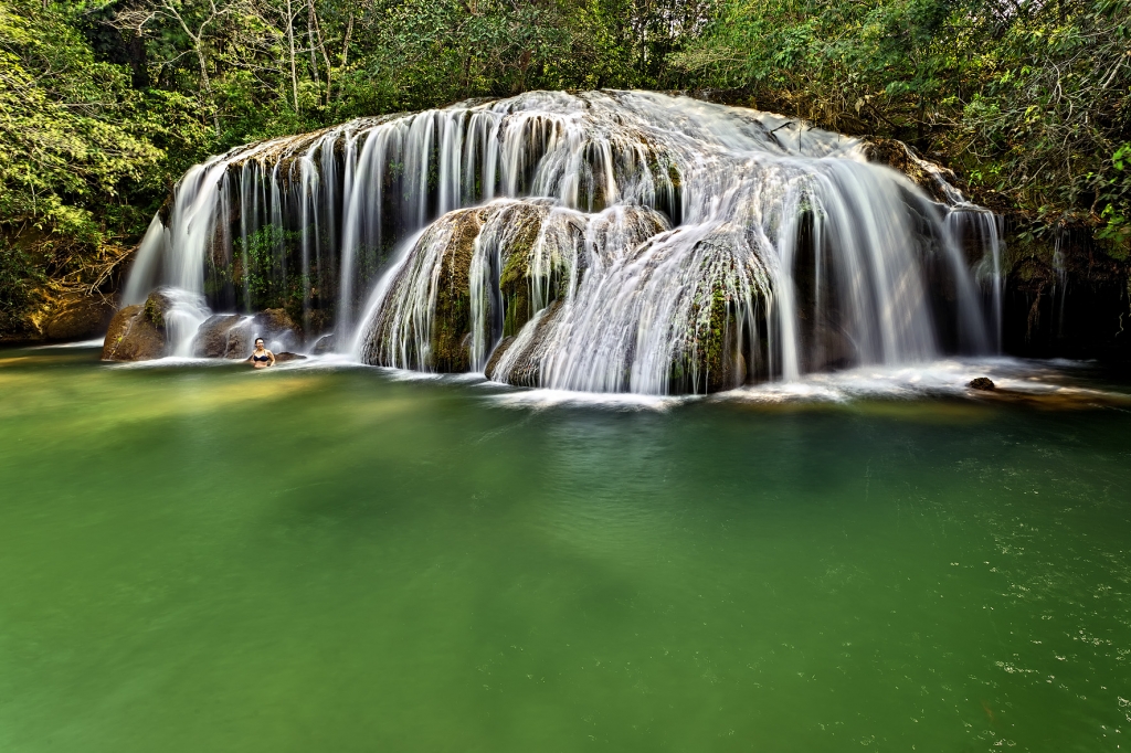 Cachoeiras da Estância Mimosa em Bonito MS