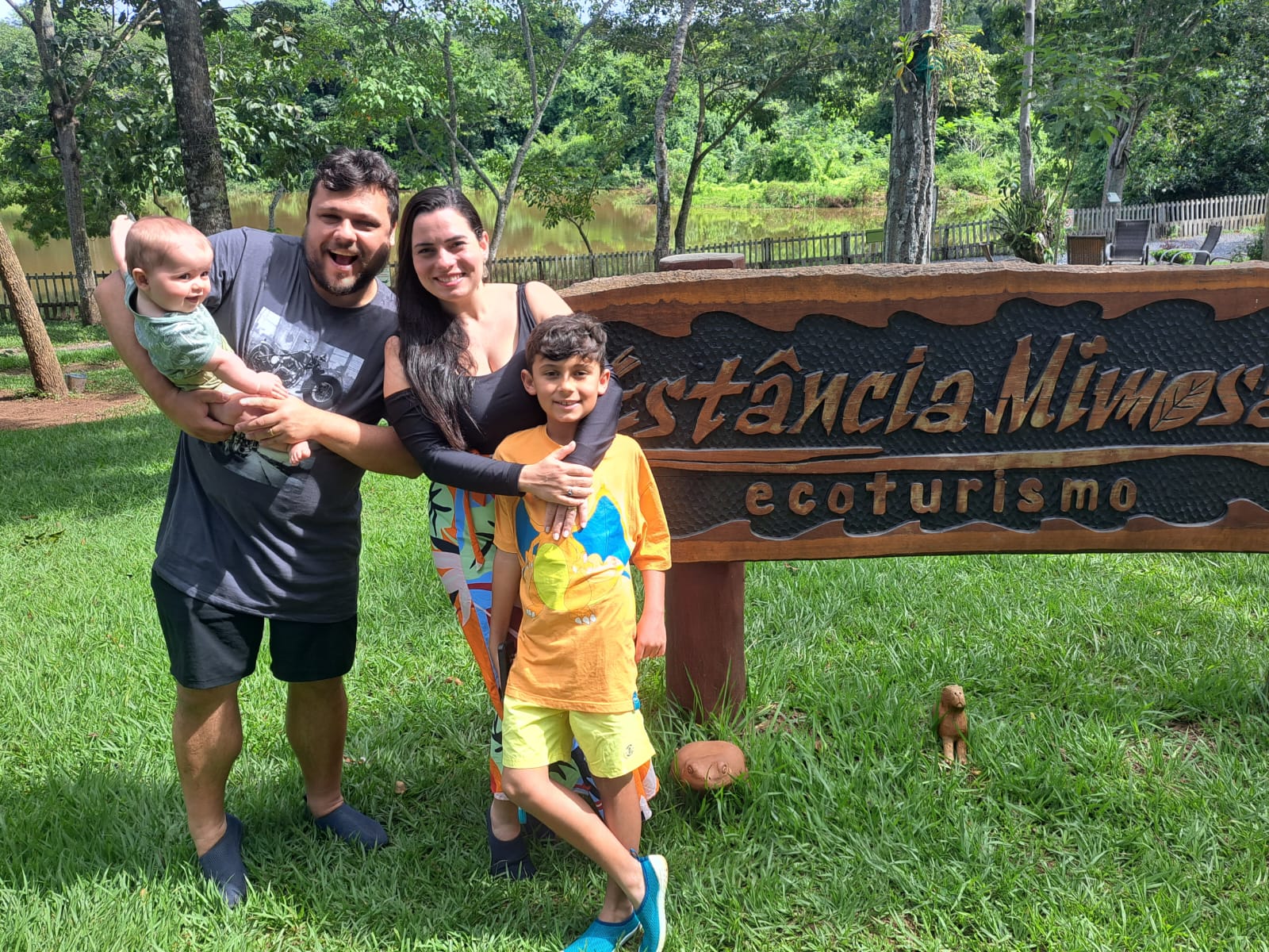 Cris pelo mundo visita Estância Mimosa e o Recanto Ecológico Rio da Prata