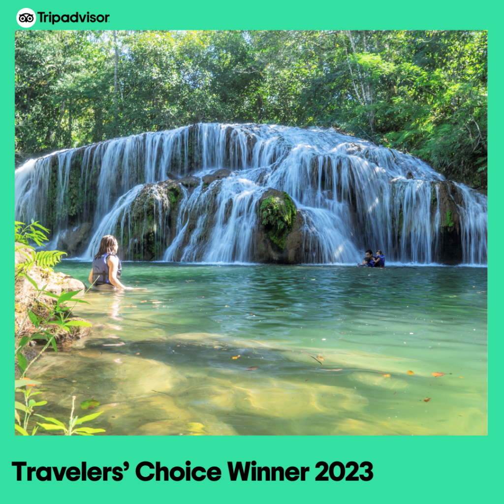 Cachoeiras da Estância Mimosa em Bonito - Prêmio Travelers Choice 2023