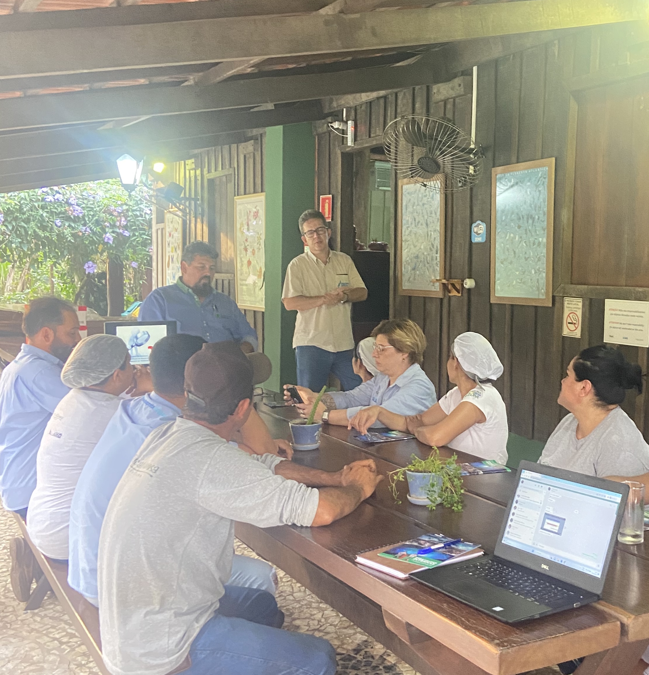 Treinamento sobre Segurança no Trabalho_Estância Mimosa-Bonito-MS