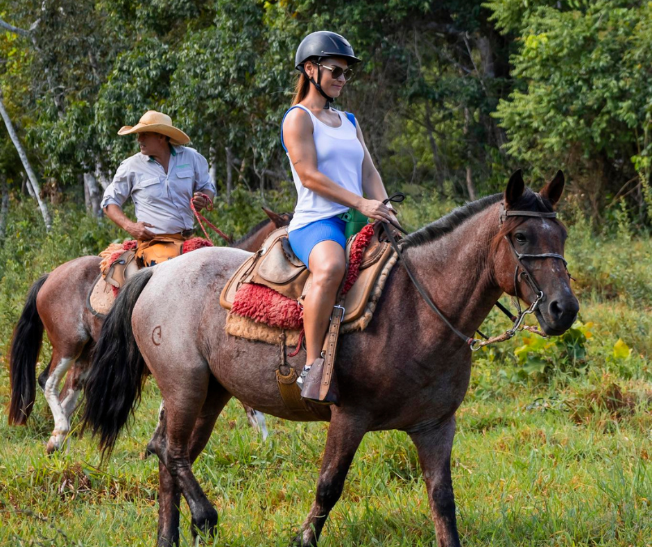 Passeio a Cavalo na Estância Mimosa em Bonito/MS