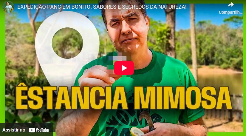 Prof. Valdely Kinupp visita a Estância Mimosa e mostra o universo das PANC