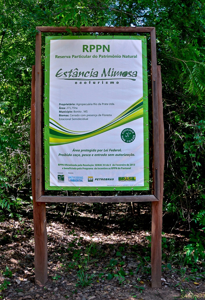 Placa RPPN Mimosa